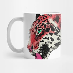 Color leopard avatar Mug